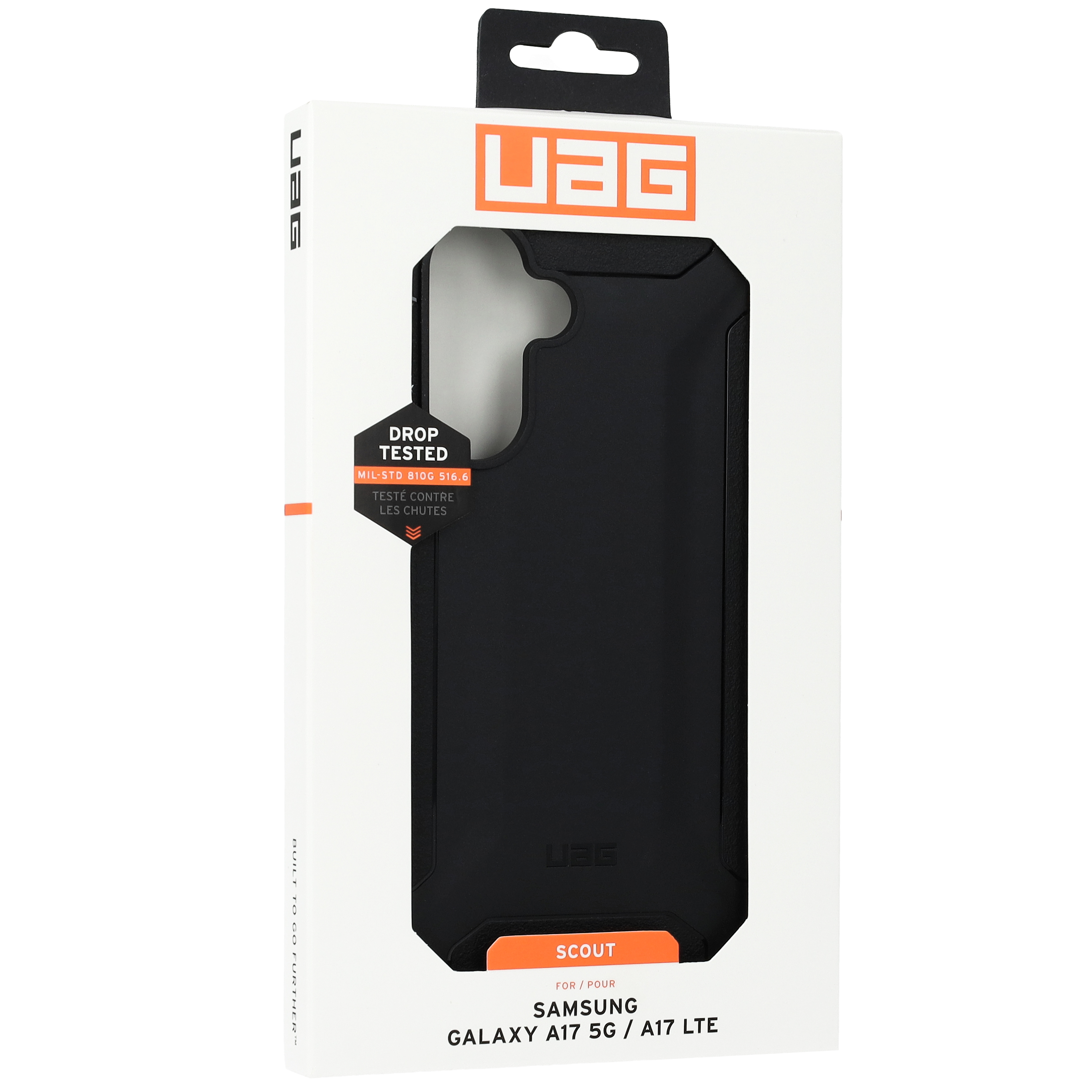 Etui pancerne Urban Armor Gear Scout dla Samsung Galaxy A17 5G / 4G LTE, czarne