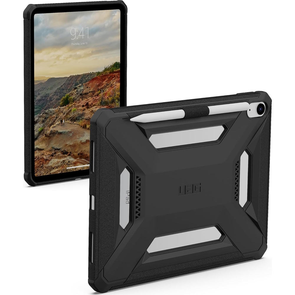 Ultralekkie etui Urban Armor Gear z serii Scout LT do iPad 11 2025/ 10 gen. 2022, czarne.