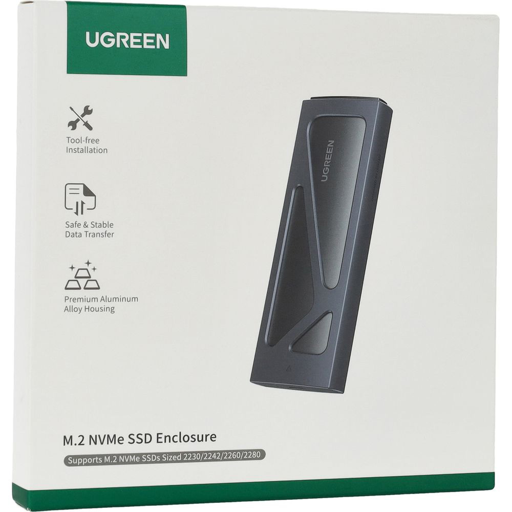 Ugreen CM578, szybka obudowa dysku dla wymagających użytkowników, wszechstronna, czarna