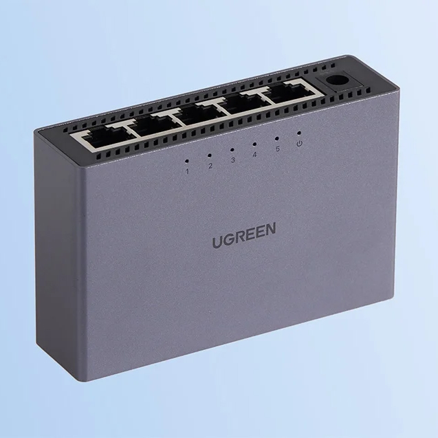 Ugreen CM633 , płynne wideokonferencje niższe opóźnienia sieci, wydajny, szary