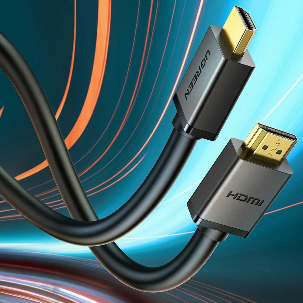 Ugreen HD104, elastyczny kabel HDMI odporny na zużycie, praktyczny, czarny