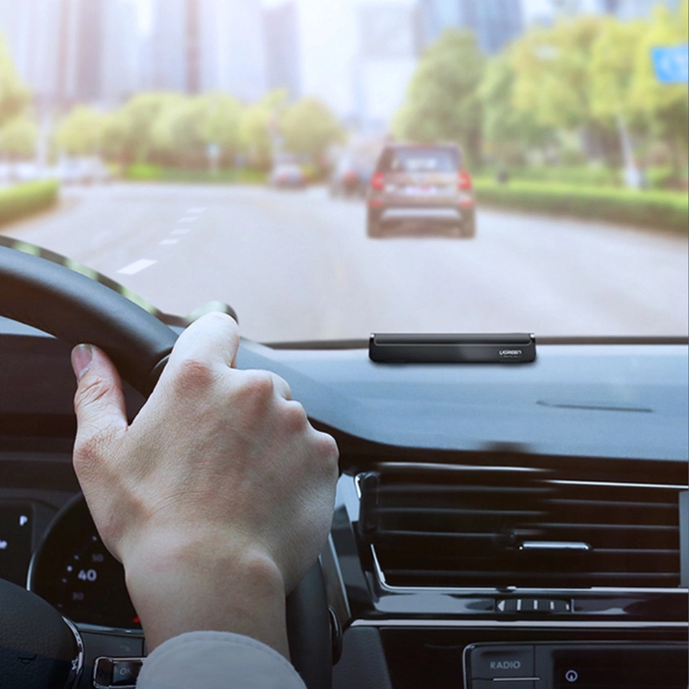 Ugreen Temporary Parking Card LP178, wygodny montaż na desce rozdzielczej, stabilny trwały montaż, czarny