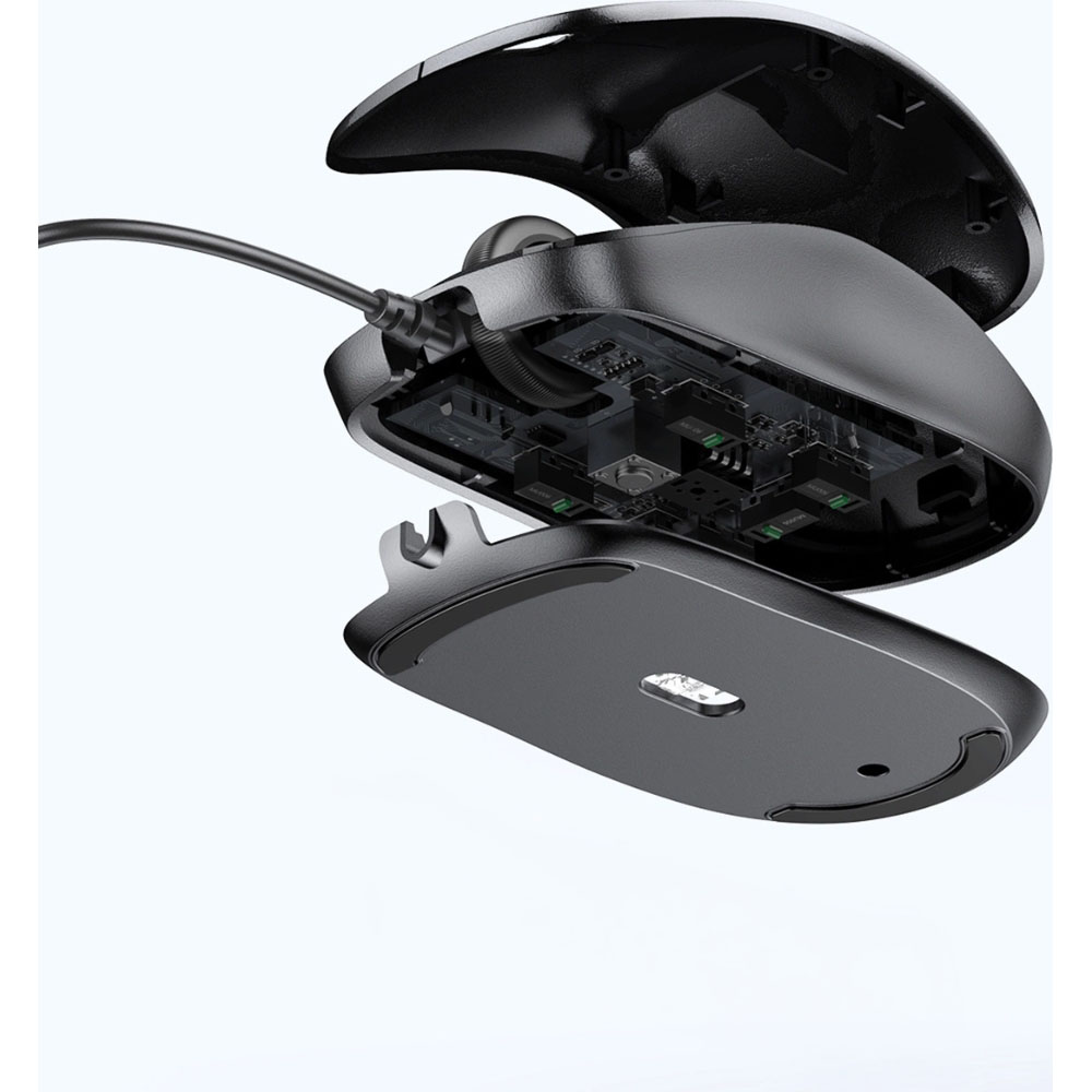 Ugreen Wired Mouse MU007 w kolorze czarnym