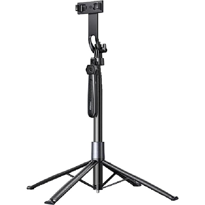 UGREEN P849 – 4-nożny selfie stick ze statywem i pilotem Bluetooth 5.0, czarny