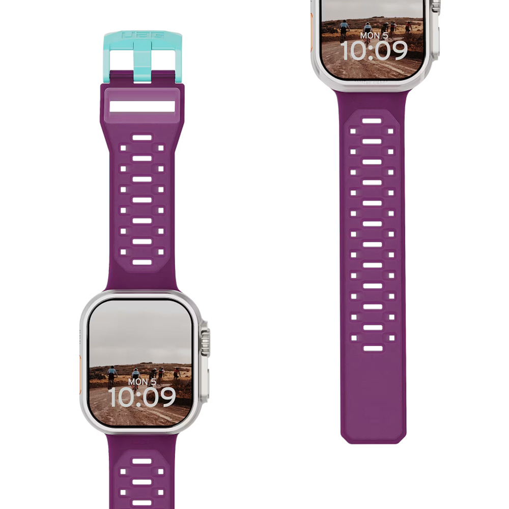 Pasek Urban Armor Gear UAG Civilian do Apple Watch 49/46/45/44 mm, fioletowy