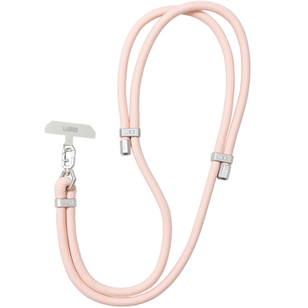 Smycz do telefonu, sznurek UAG Crossbody Lanyard Civilian, różowy