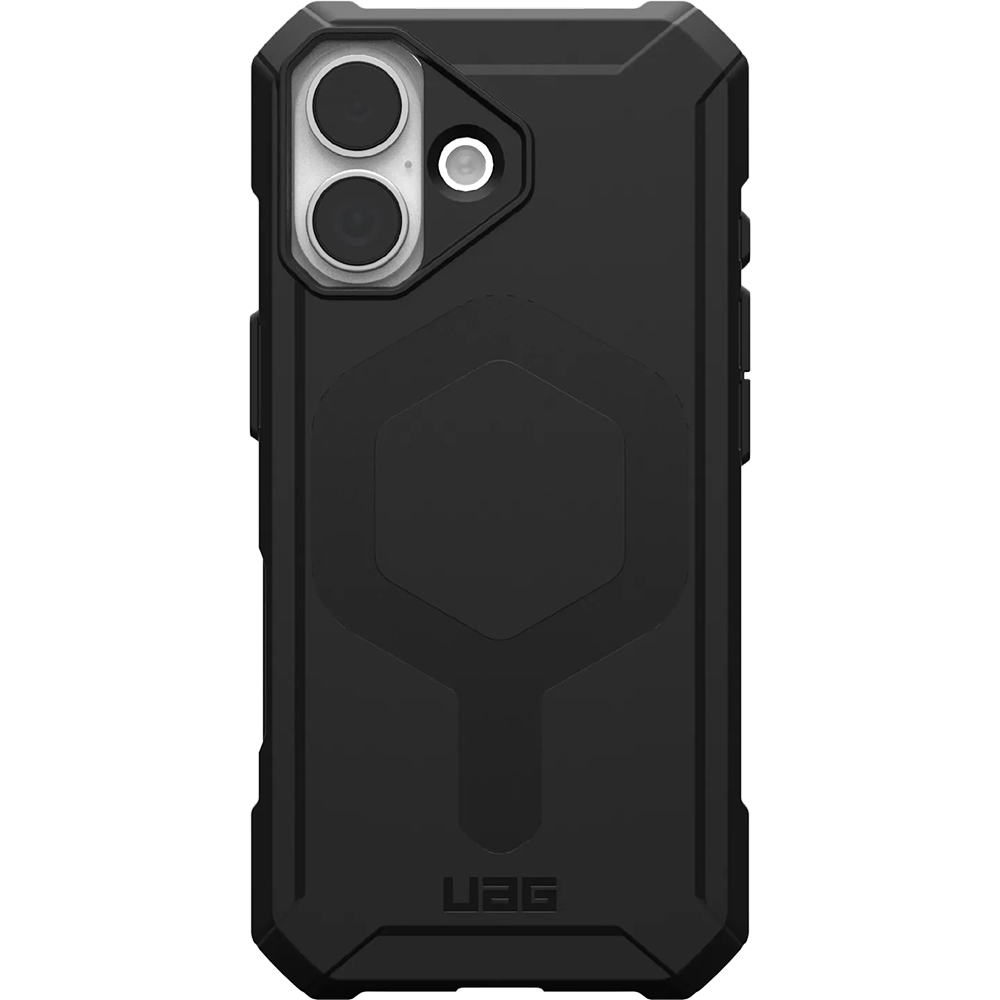 Etui pancerne Urban Armor Gear Essential Armor Magnet do iPhone 17, czarne