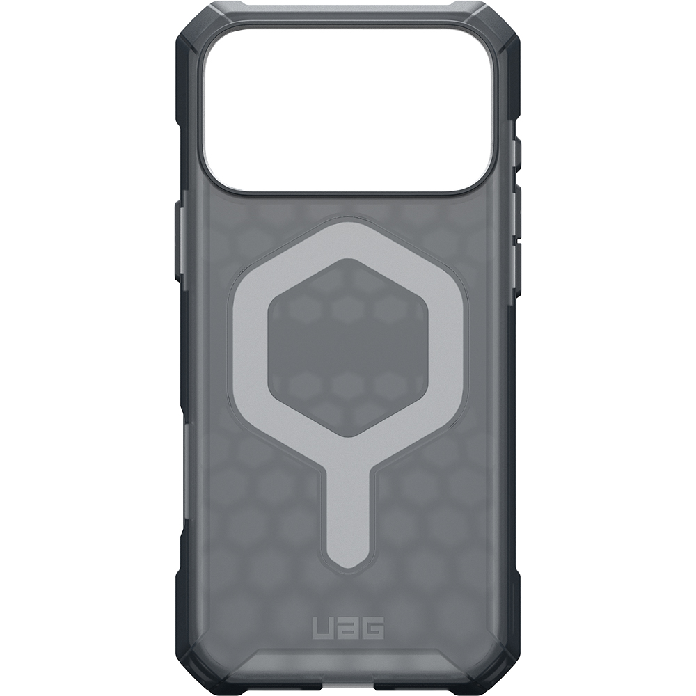 Etui pancerne Urban Armor Gear Essential Armor Magnet do iPhone 17 Pro Max, półprzezroczyste z czarnym