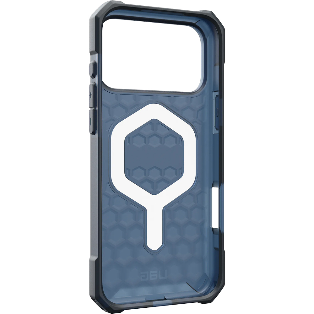 Etui pancerne Urban Armor Gear Essential Armor Magnet do iPhone 17 Pro Max, półprzezroczyste z niebieskim