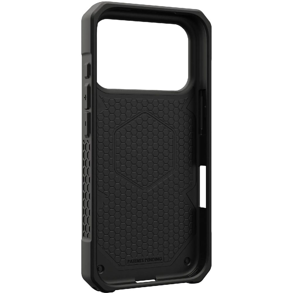 Etui pancerne Urban Armor Gear UAG Monarch Pro do MagSafe do iPhone 17 Pro, czarne z włóknem węglowym