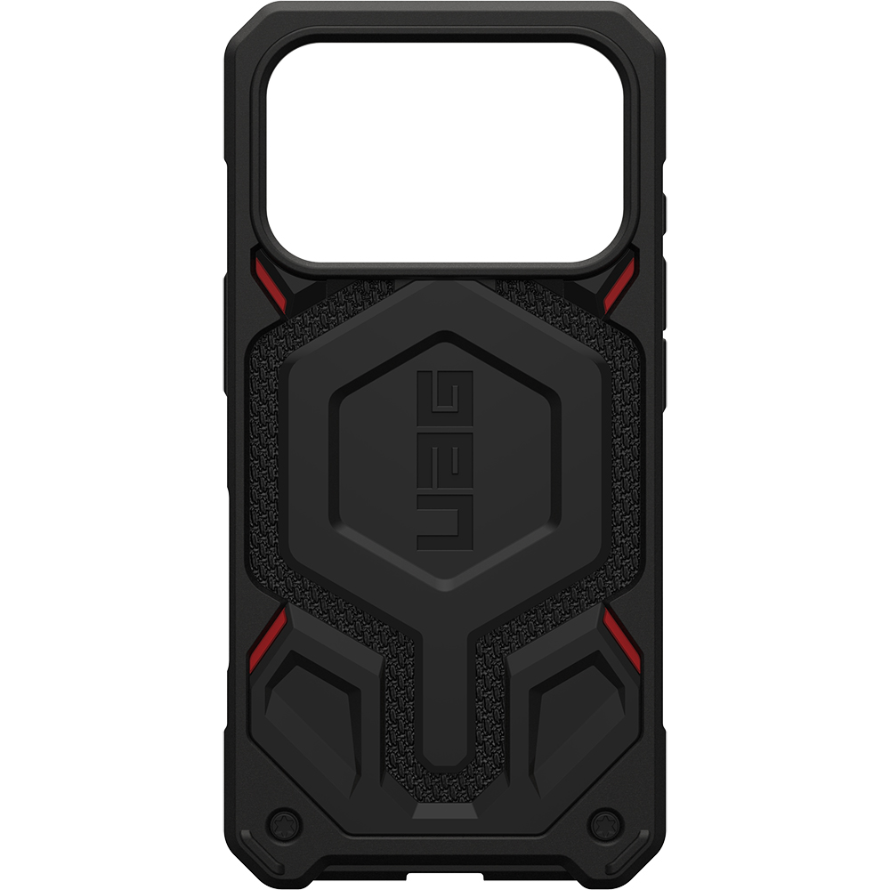 Etui pancerne Urban Armor Gear UAG Monarch Pro do MagSafe do iPhone 17 Pro, czarne z kevlarem