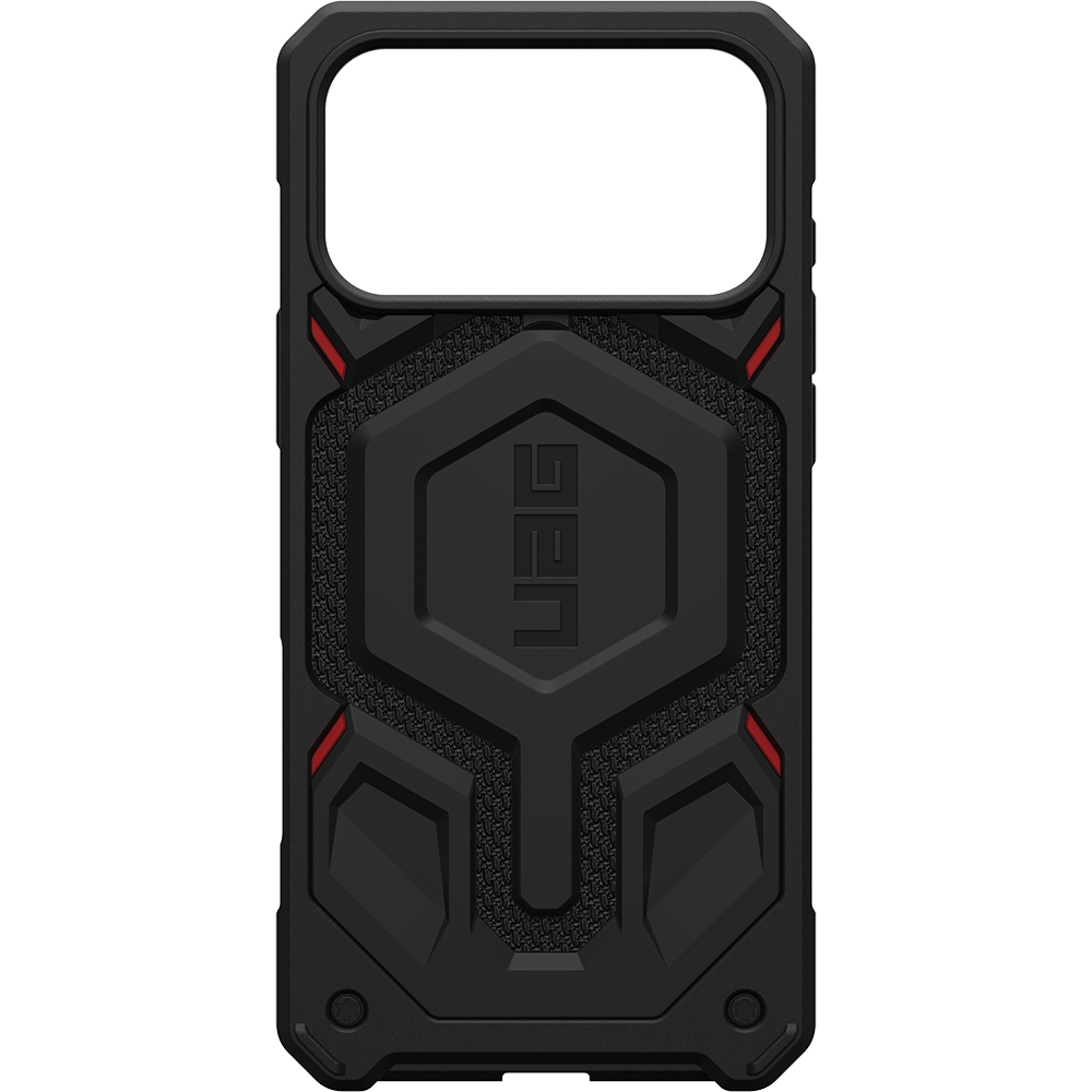 Etui pancerne Urban Armor Gear UAG Monarch Pro do MagSafe do iPhone 17 Pro Max, czarne z kevlarem