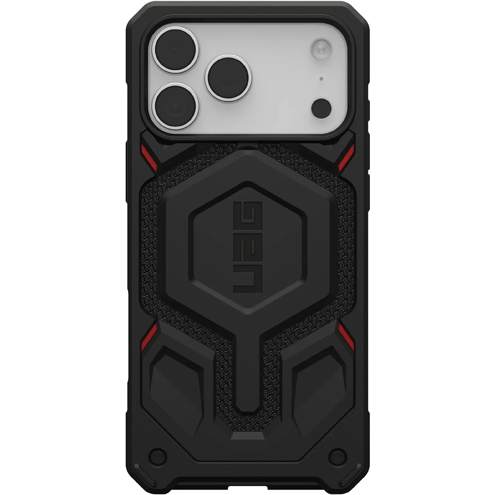 Etui pancerne Urban Armor Gear UAG Monarch Pro do MagSafe do iPhone 17 Pro Max, czarne z kevlarem