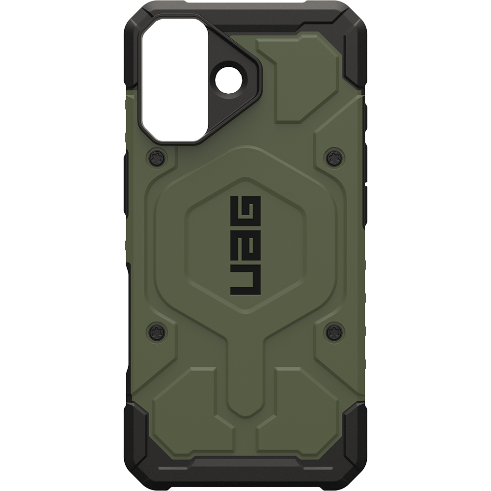 Etui pancerne Urban Armor Gear Pathfinder do MagSafe do iPhone 17, oliwkowo-czarne