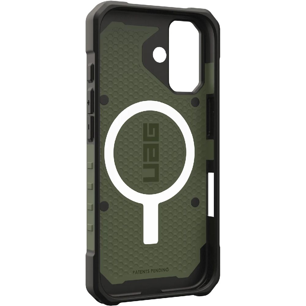 Etui pancerne Urban Armor Gear Pathfinder do MagSafe do iPhone 17, oliwkowo-czarne