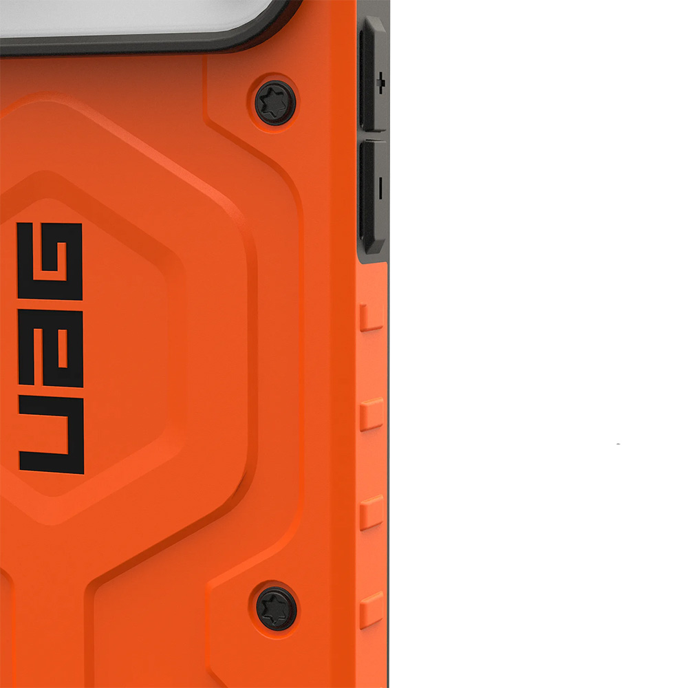 Etui pancerne Urban Armor Gear Pathfinder do MagSafe do iPhone 17 Pro Max, pomarańczowa z czarnymi elementami
