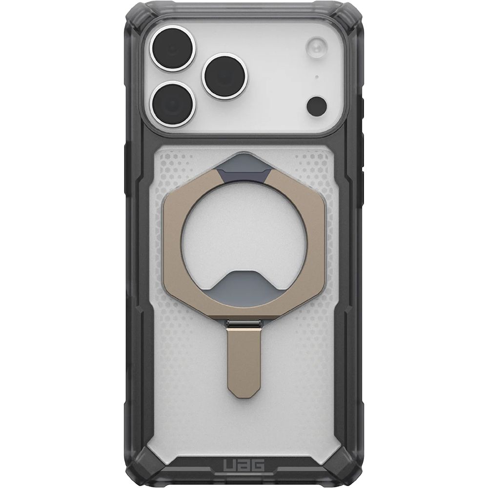 Etui pancerne Urban Armor Gear Plasma XTE MagSafe do iPhone 17 Pro Max, czarno-przezroczyste
