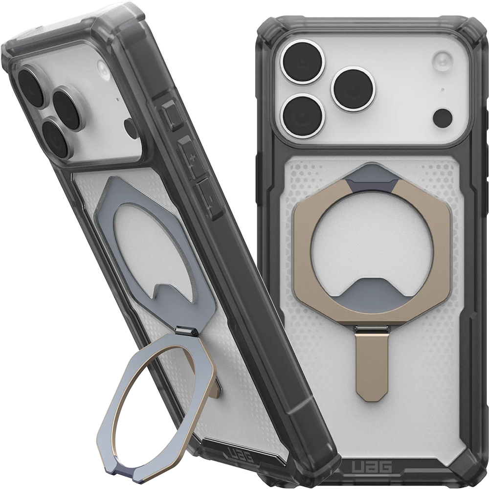 Etui pancerne Urban Armor Gear Plasma XTE MagSafe do iPhone 17 Pro Max, czarno-przezroczyste