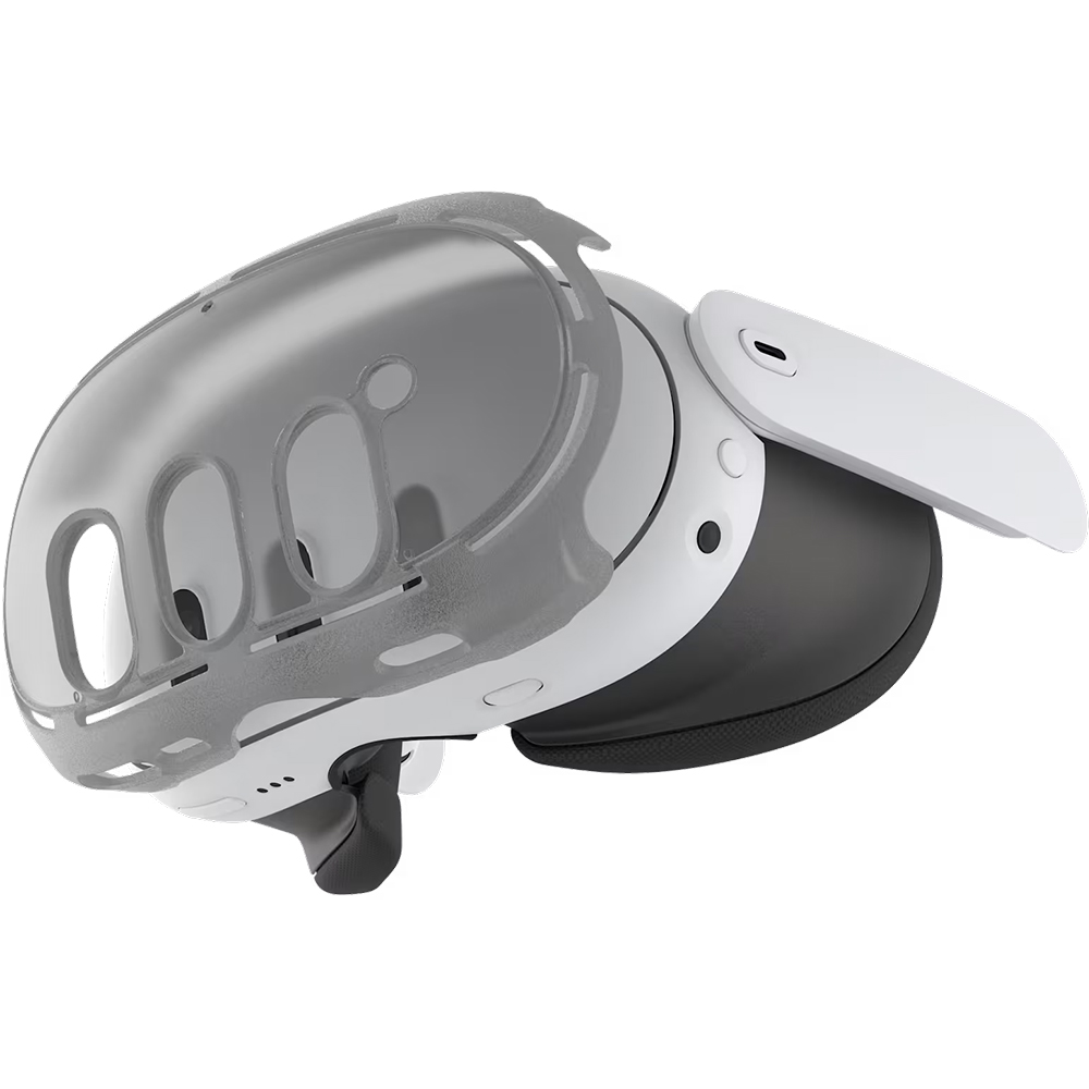 Urban Armor Gear Plyo, ochronna obudowa na okulary VR, wojskowa, przezroczysto-szare
