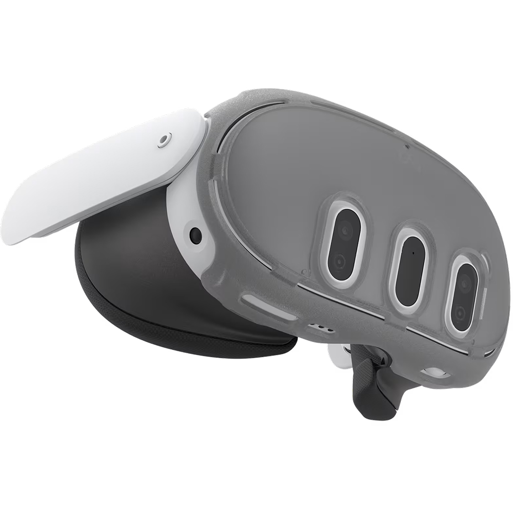 Urban Armor Gear Plyo, szybki montaż snap-on do gogli VR, praktyczna, przezroczysto-szare