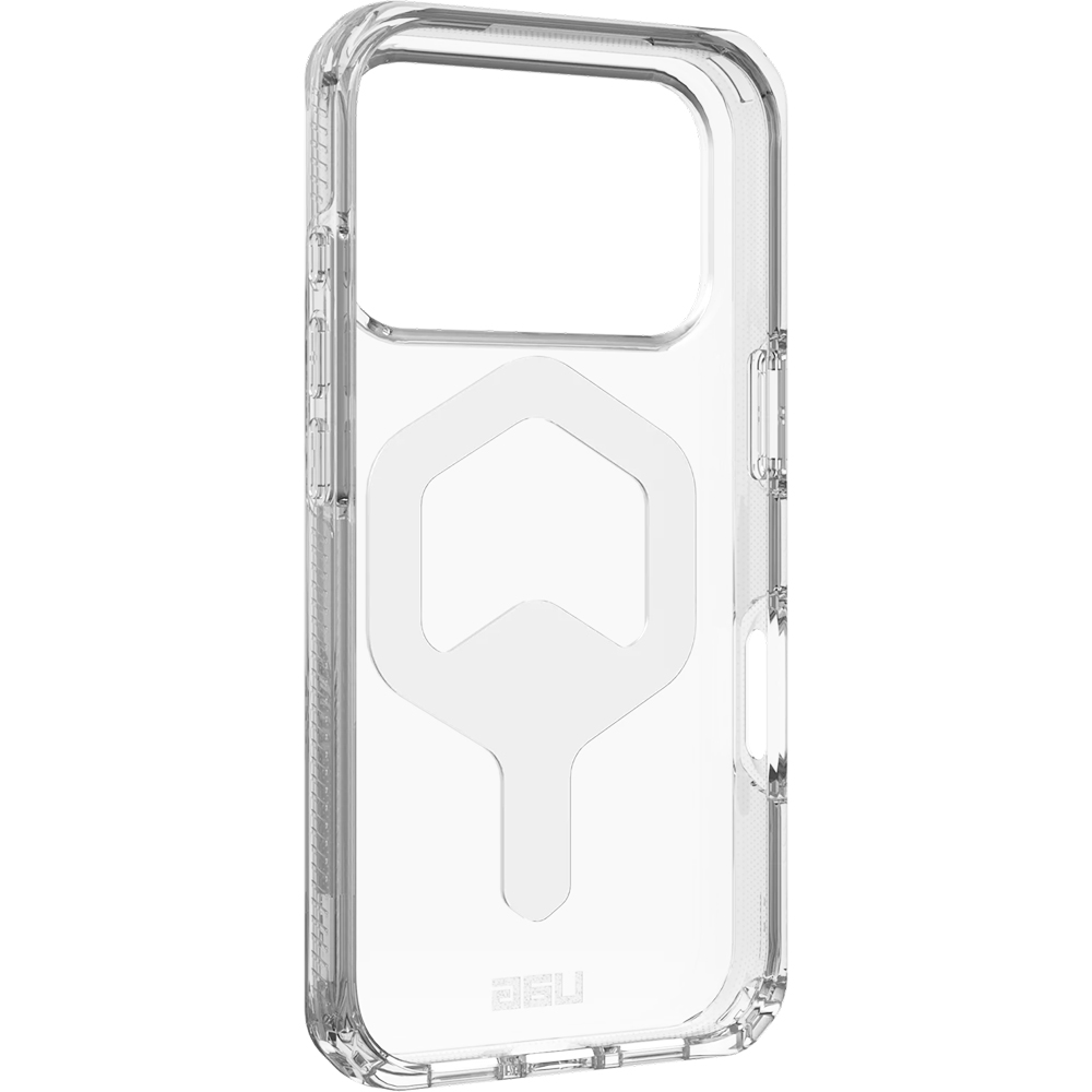 Etui pancerne Urban Armor Gear Plyo MagSafe do iPhone 17 Pro, przezroczysto-białe