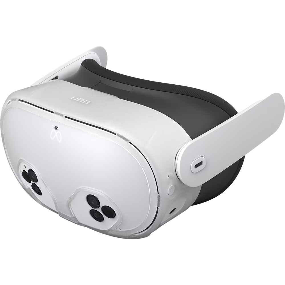 Urban Armor Gear Plyo, etui na gogle VR z wentylacją, ochronna, przezroczyste