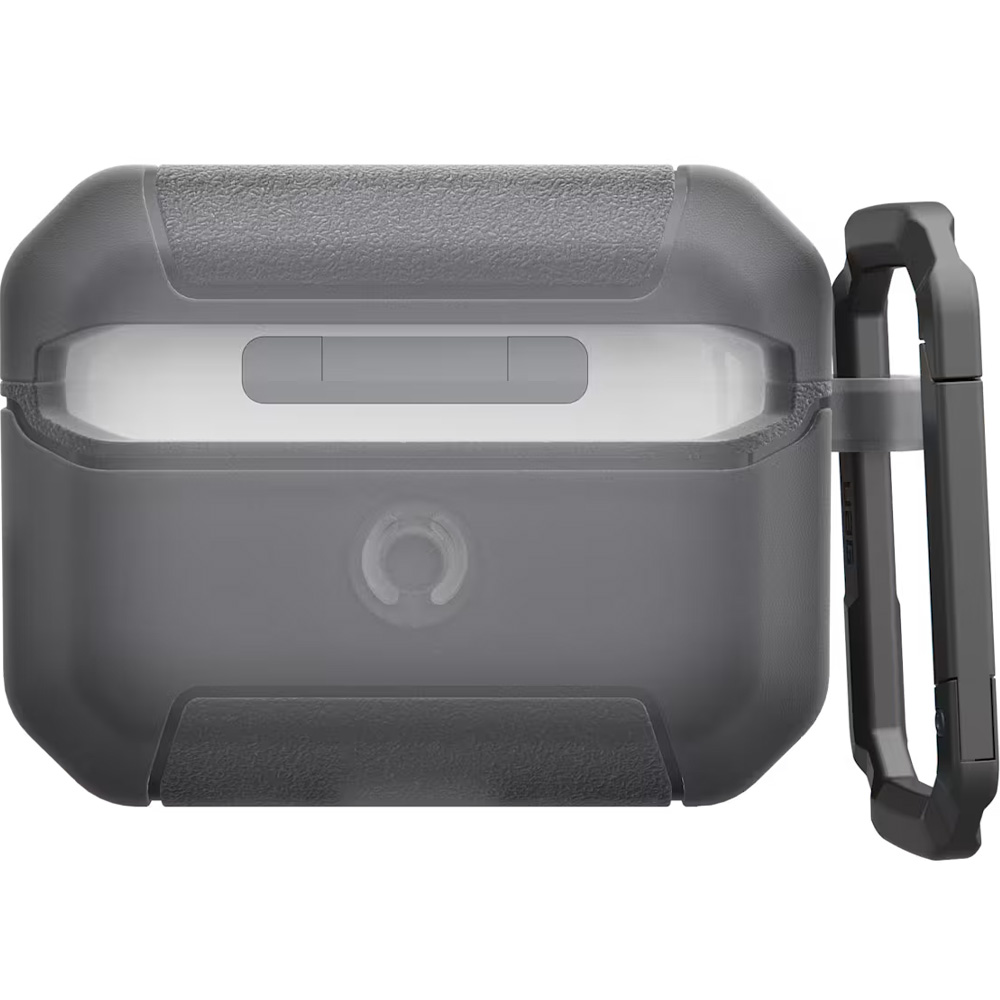 Etui pancerne Urban Armor Gear Scout do AirPods Pro 3, półprzezroczysto-szare