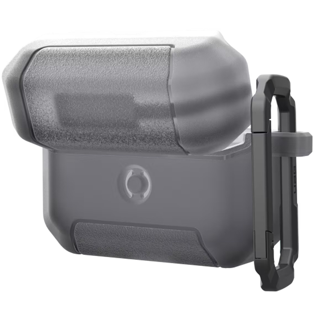 Etui pancerne Urban Armor Gear Scout do AirPods Pro 3, półprzezroczysto-szare