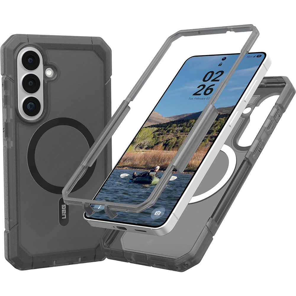 Urban Armor Gear Trooper MagSafe, etui testowane ekstremalna wytrzymałość drop test, czarno-przezroczyste