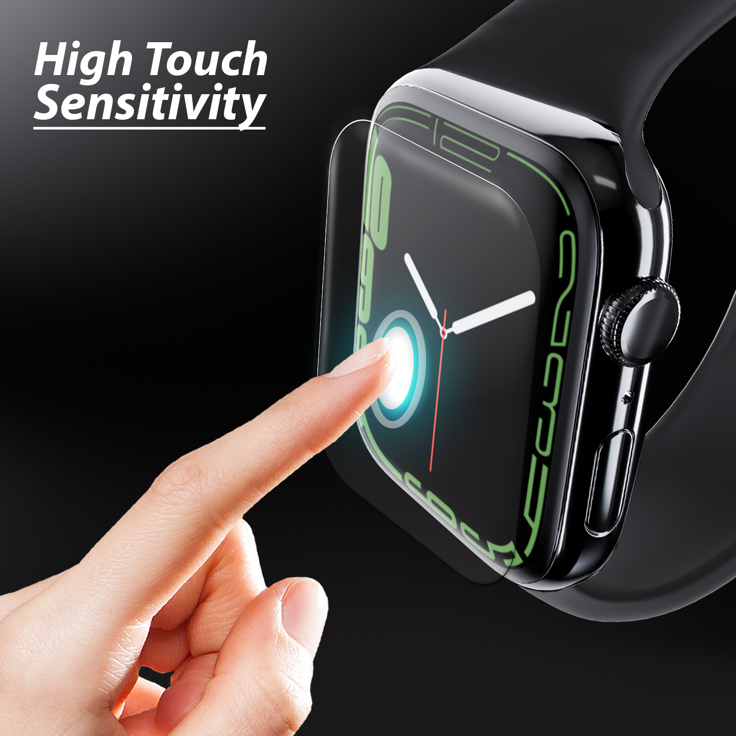 Samoregenerująca folia ochronna Whitestone Dome Premium Film do Apple Watch