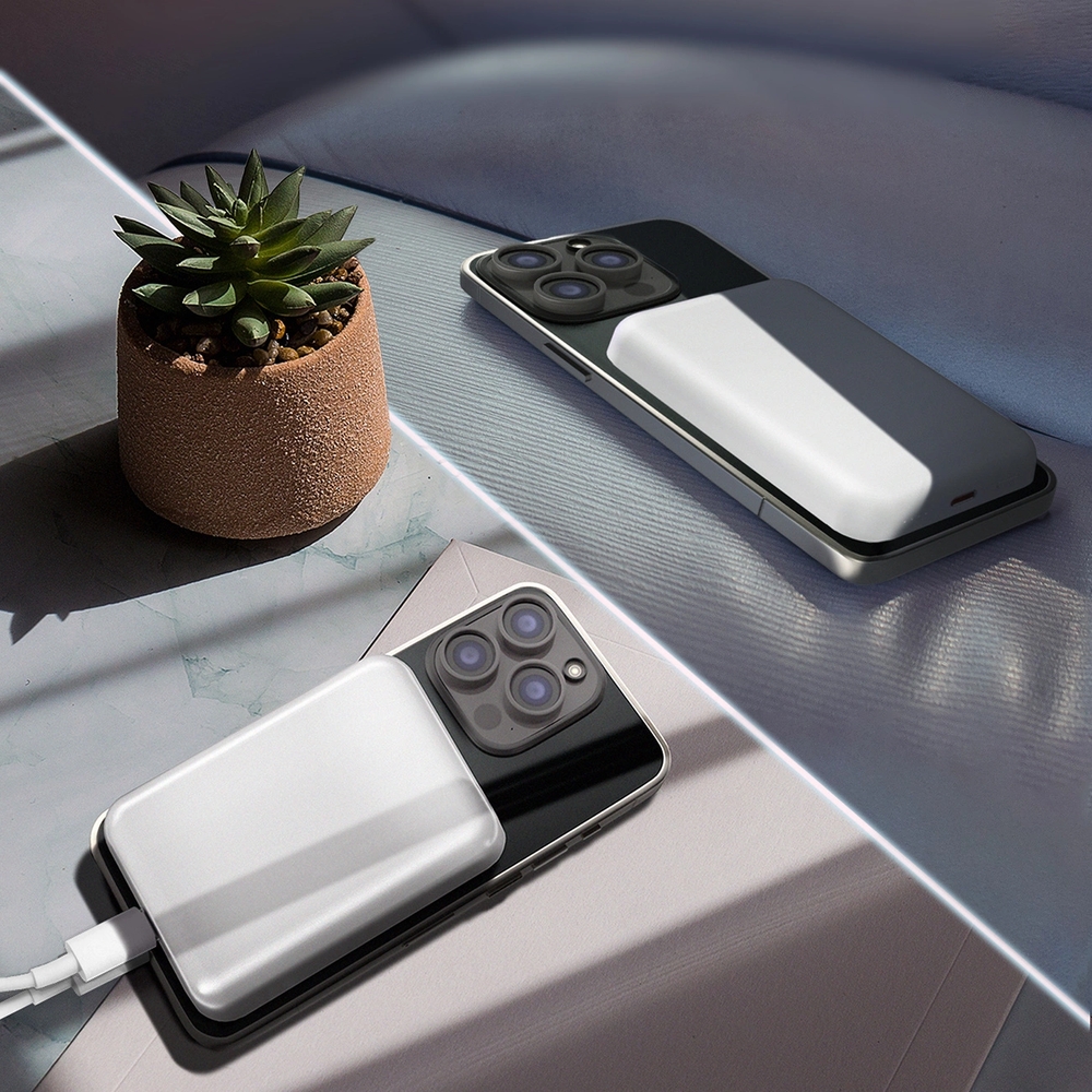 Port USB-C Power Delivery 20 W w powerbanku Wozinsky WRW349YWS, biały