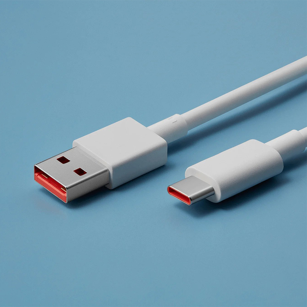 Xiaomi USB-A to USB-C Cable, stabilna moc ładowania, bezpieczny transfer danych, biały