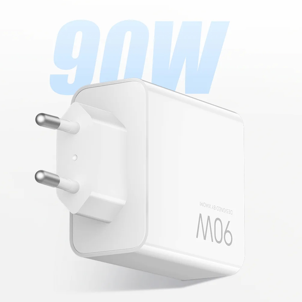 Xiaomi HyperCharge Power Adapter, inteligentne zarządzanie mocą, podwójne ładowanie, praktyczny, biała