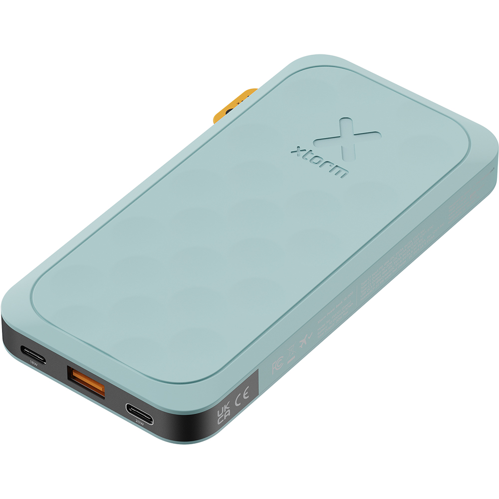 owerbank XTORM Fuel 10 000 mAh, 22.5W, 2x USB-C / 1x USB-A, niebieski