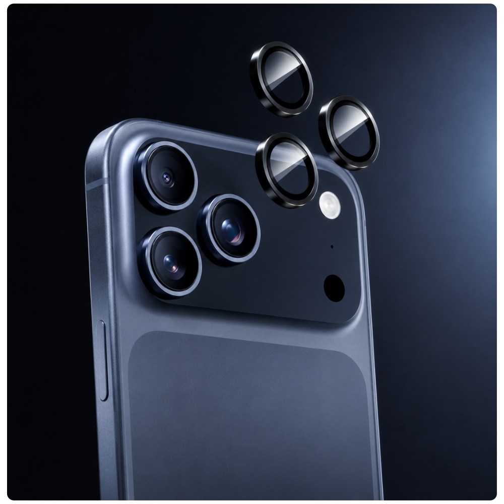 Montage des YAXO Lens Armor Glass für iPhone 17 Pro / 17 Pro Max