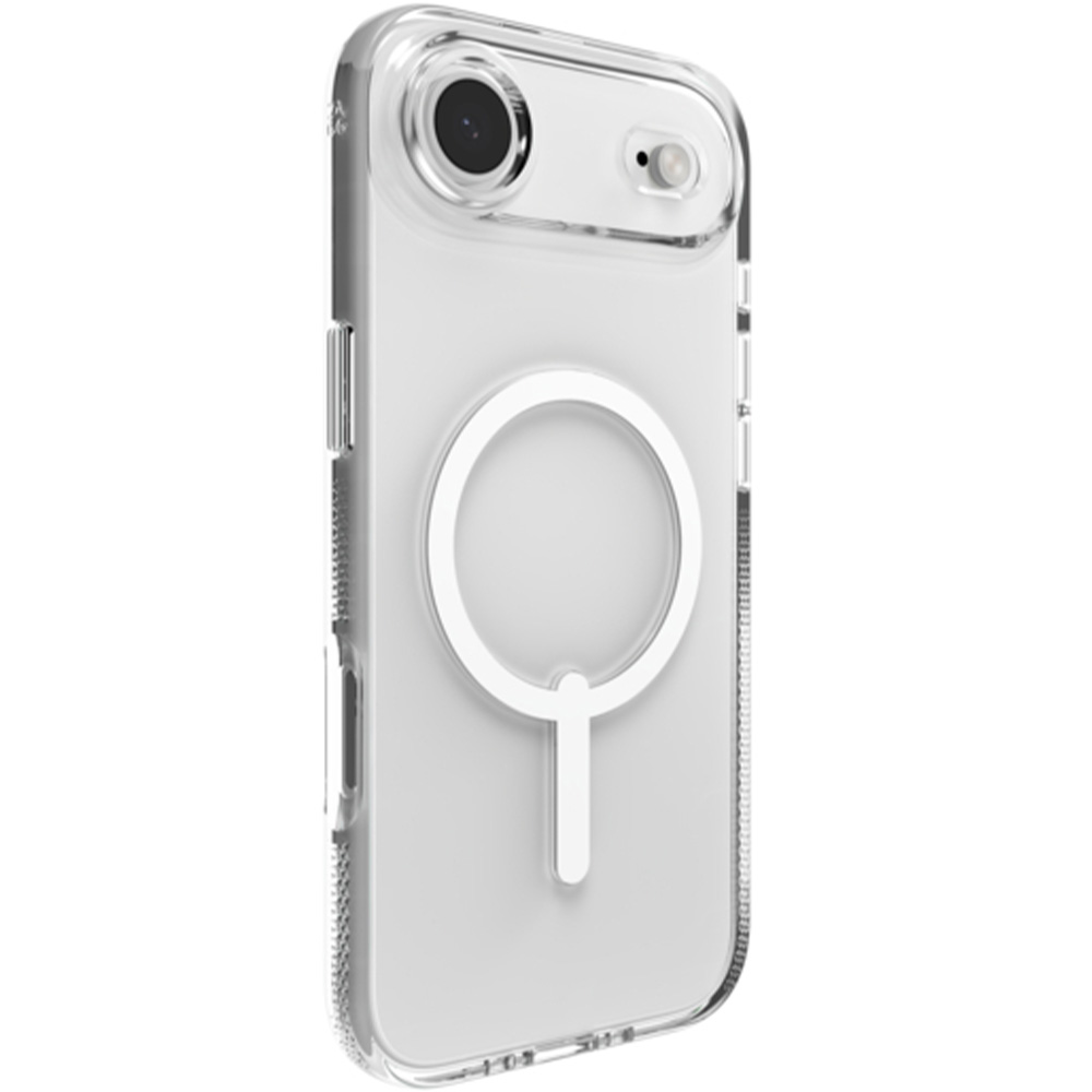Etui Zagg Crystal Palace Snap do MagSafe do iPhone Air, przezroczysto-białe