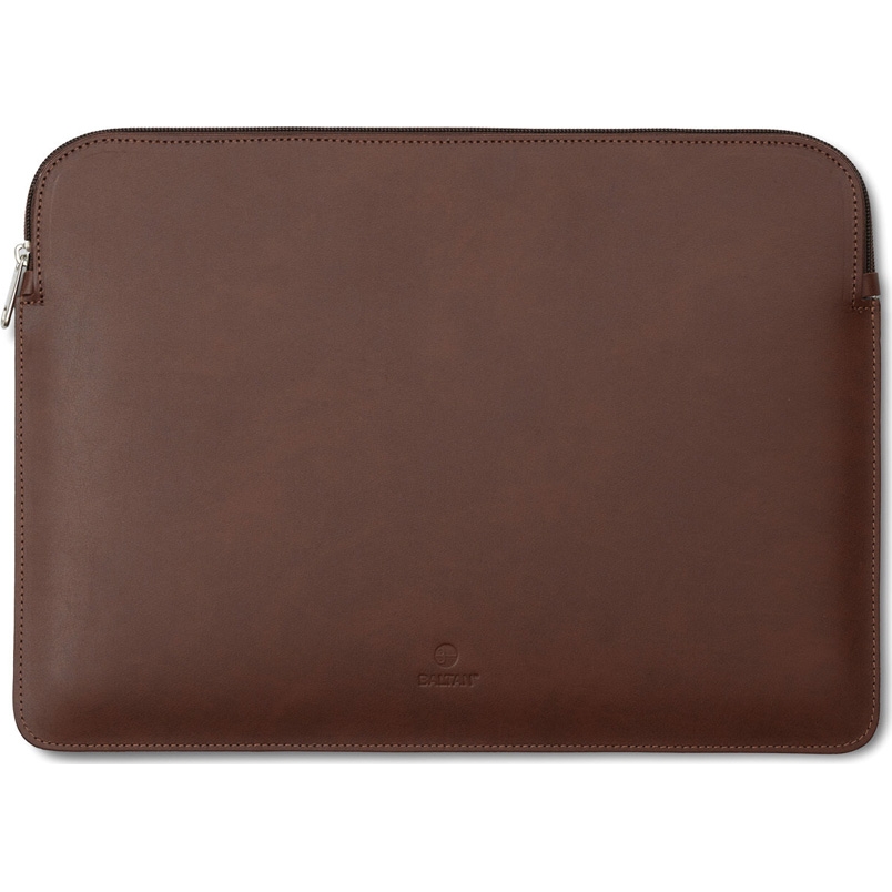 Etui Baltan Sleeve Zip | MacBook Pro 14,2" M3 | ciemny brąz