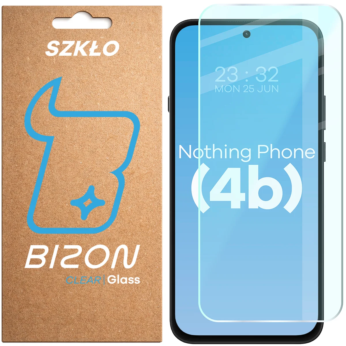 Szkło hartowane Bizon Glass Clear do Nothing Phone (4b)