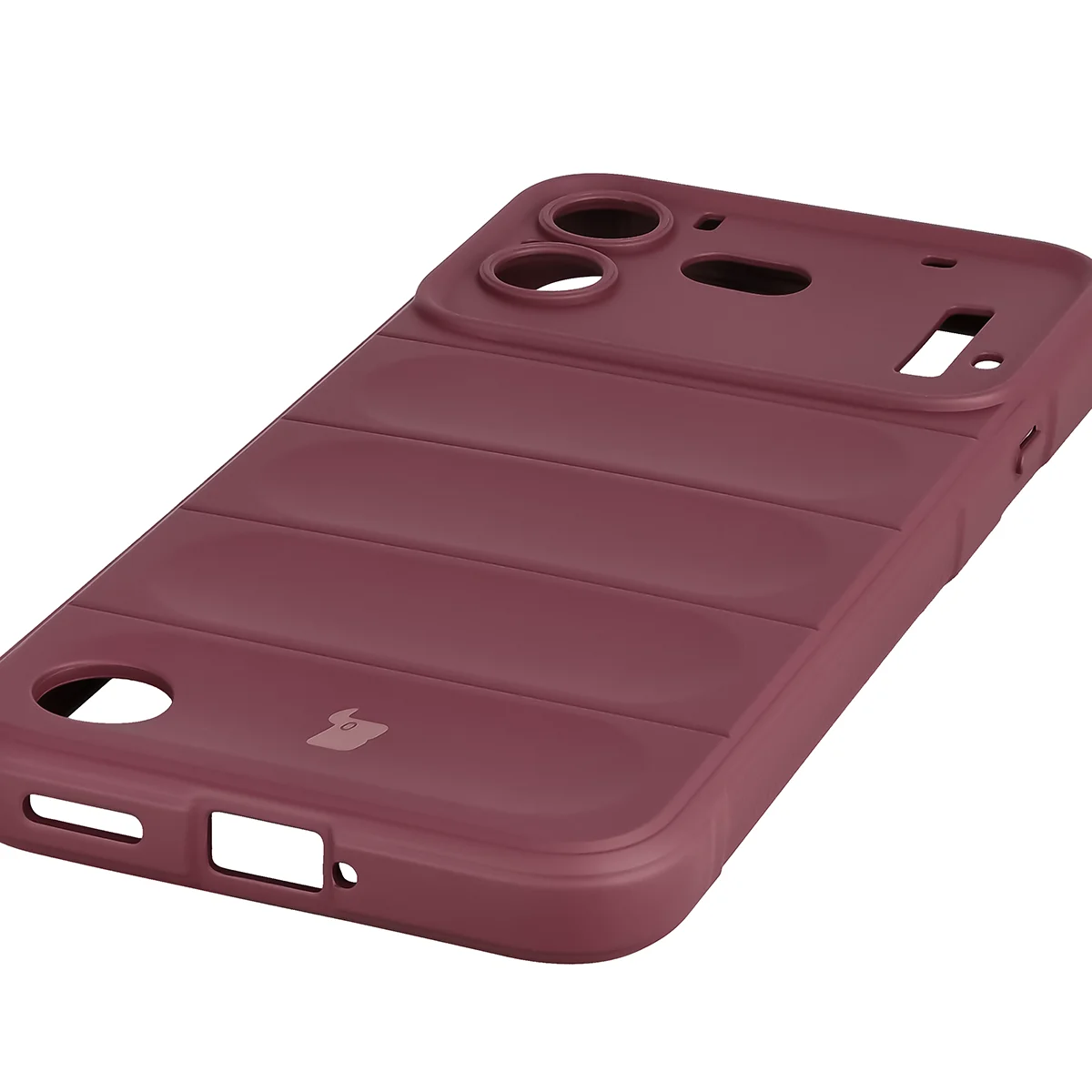 Precyzyjne wycięcia i kompatybilność z ładowaniem indukcyjnym w etui Bizon Case Tur do Nothing Phone (4b)