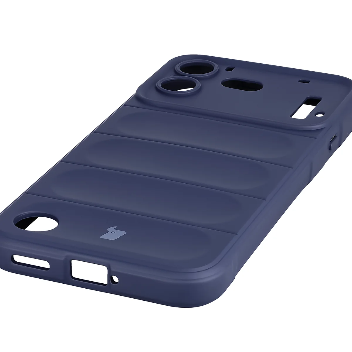 Precyzyjne wycięcia i kompatybilność z ładowaniem indukcyjnym w etui Bizon Case Tur do Nothing Phone (4b)