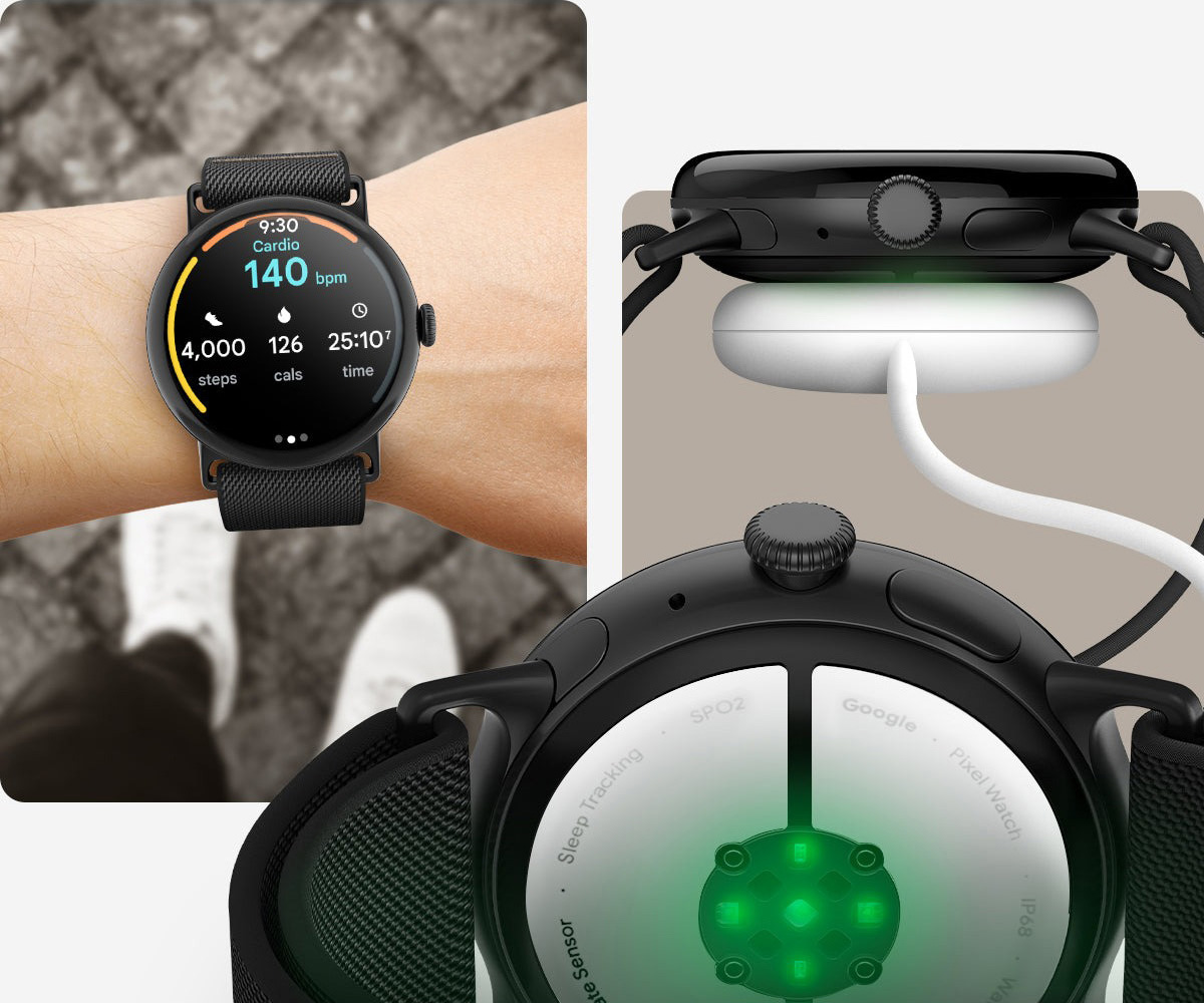 Pasek Spigen Lite Fit do Google Pixel Watch 3 (45mm) / 5 (45mm) / 4 (45mm), Black (czarny)