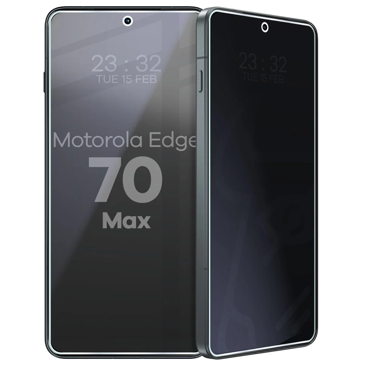 Szkło hybrydowe prywatyzujące Bizon Hybrid Shadow do Motorola Edge 70 Max