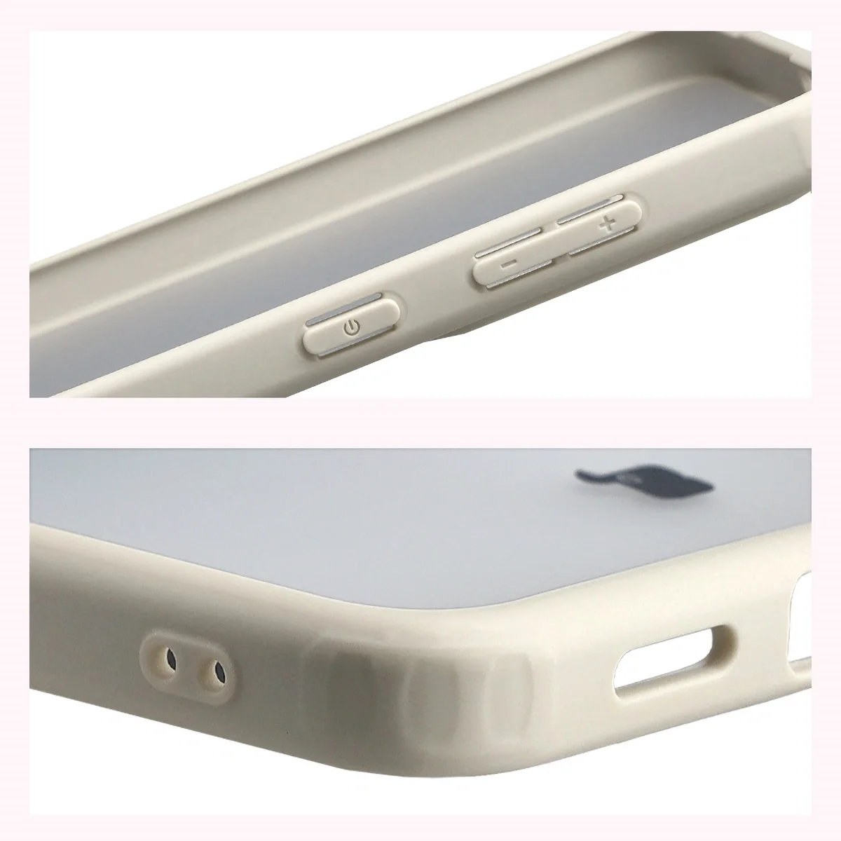 Wzmocnione narożniki i podwyższone ranty ekranu w etui Bizon Case Angelo do Galaxy S25 FE, Galaxy S26 FE