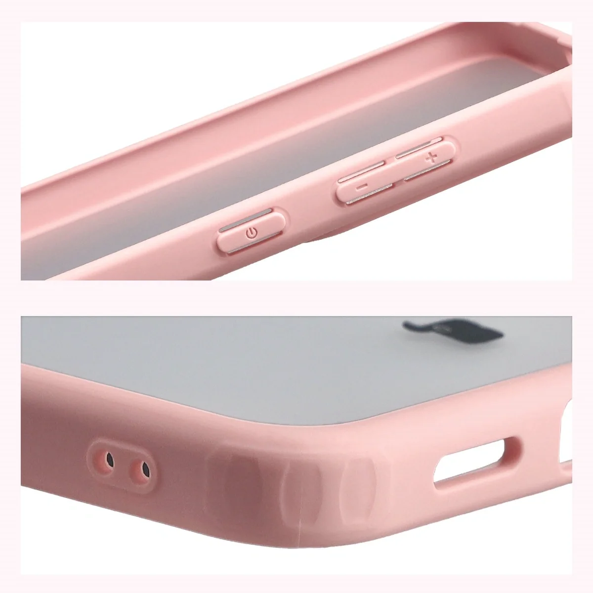 Wzmocnione narożniki i podwyższone ranty ekranu w etui Bizon Case Angelo do Galaxy S25 FE, Galaxy S26 FE