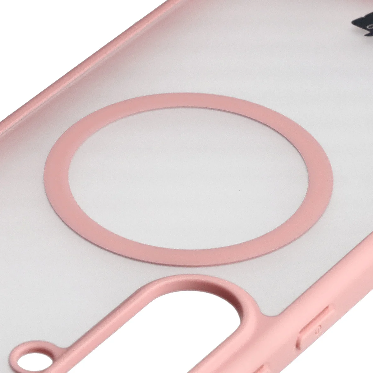 Pierścień magnetyczny w etui Bizon Case MatteO do Galaxy S25 FE, Galaxy S26 FE