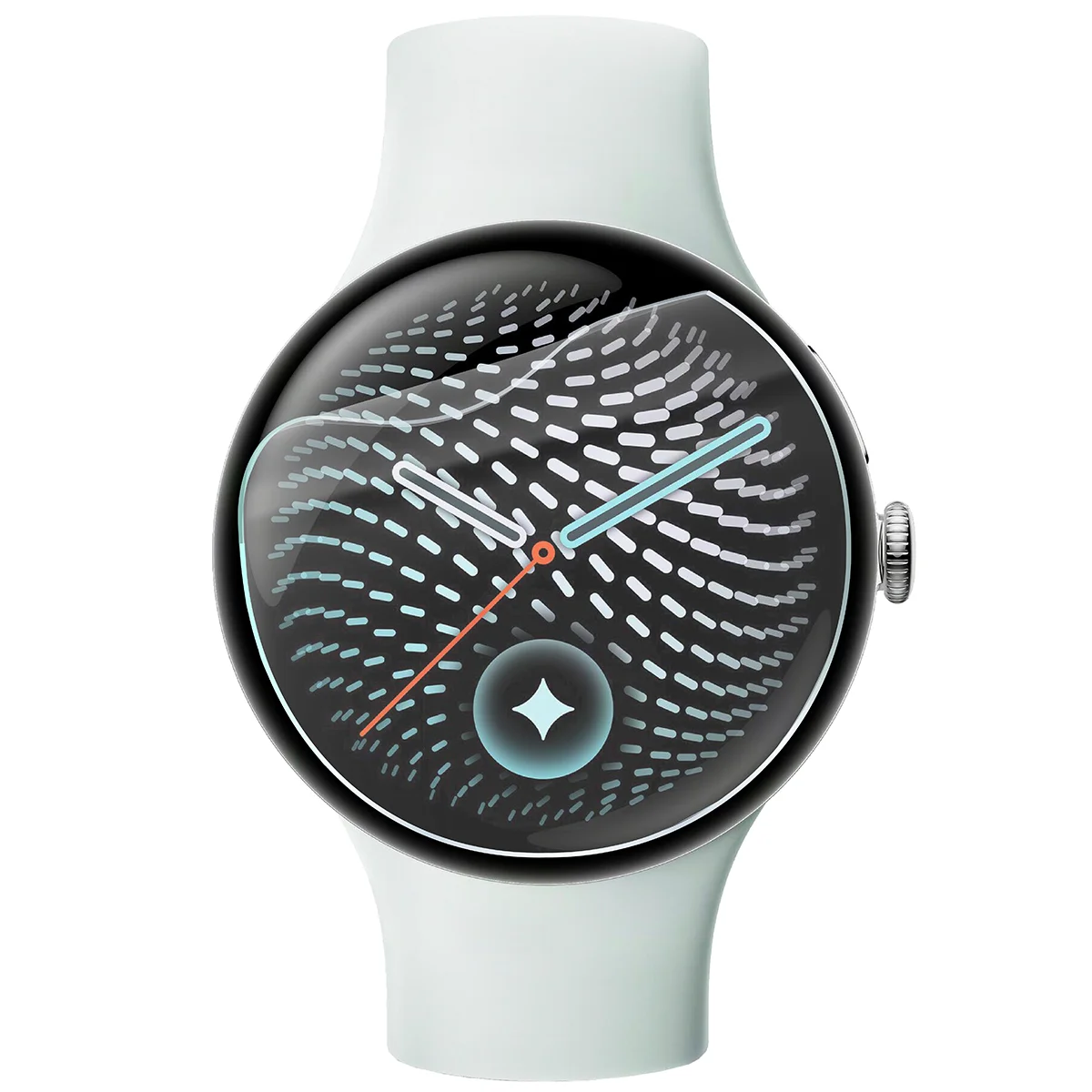 Folia hydrożelowa Bizon Watch Film HydroFlex do Google Pixel Watch 5 (45mm) na zegarku