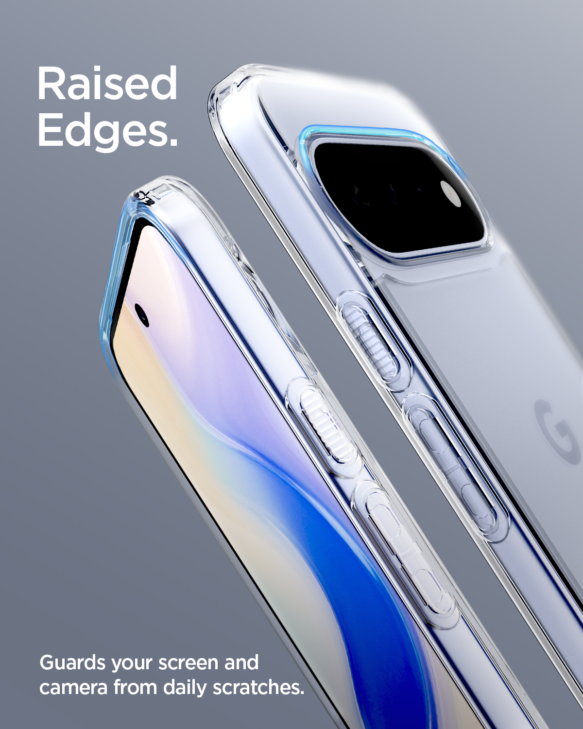 Etui Spigen Ultra Hybrid do Google Pixel 11, Crystal Clear (przezroczysty)