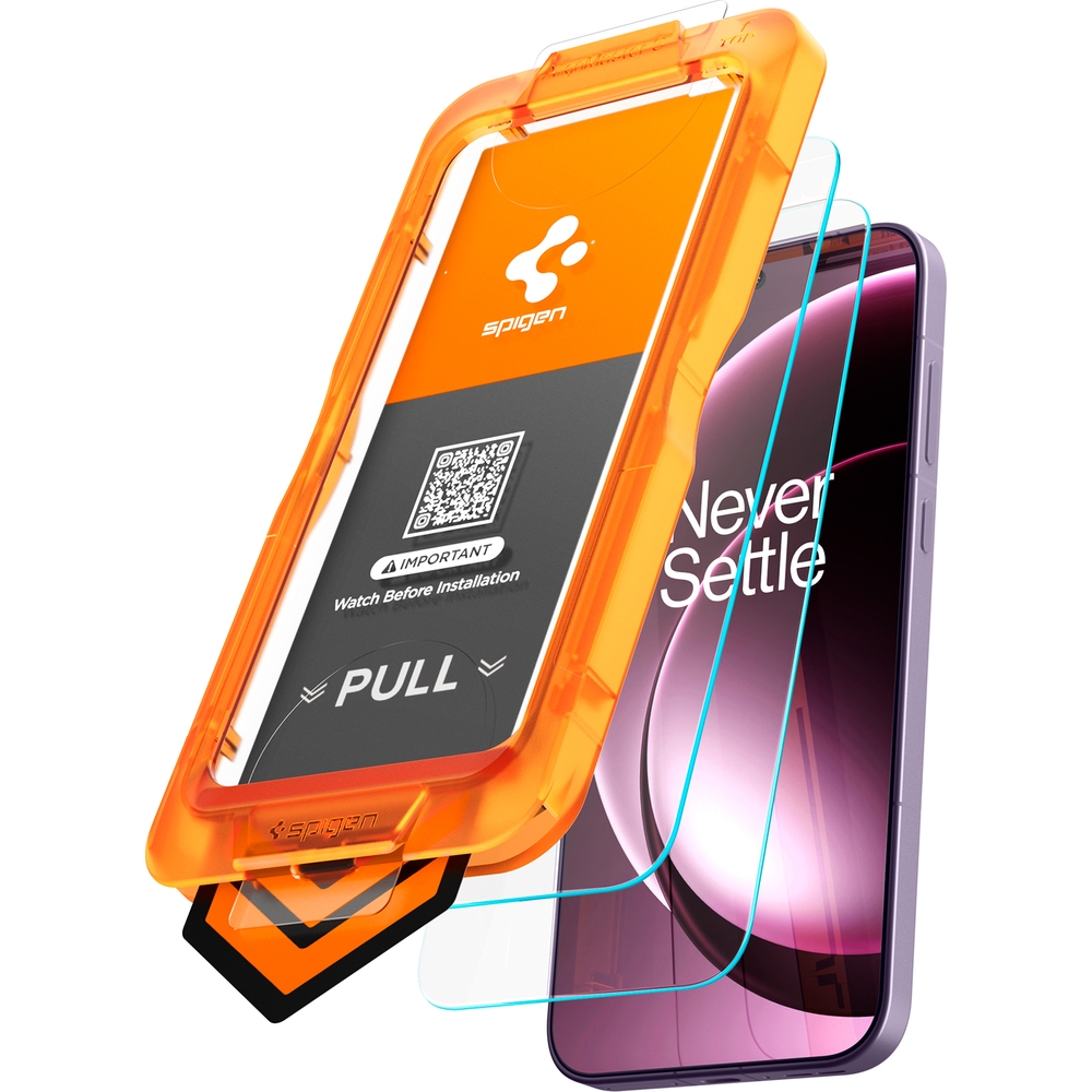Szkło do etui Spigen Glas.tR AlignMaster S 2-Pack do OnePlus 15