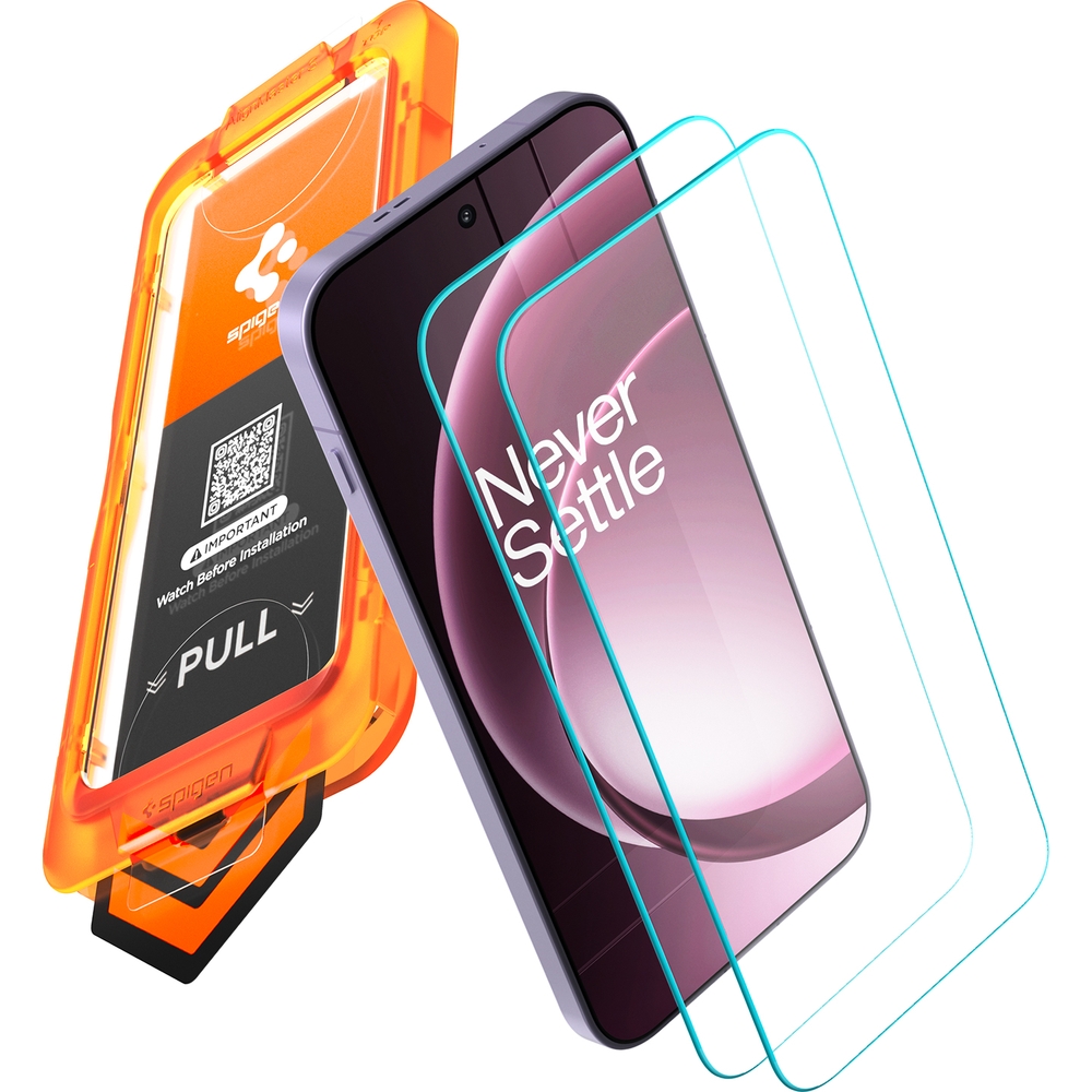 Szkło do etui Spigen Glas.tR AlignMaster S 2-Pack do OnePlus 15