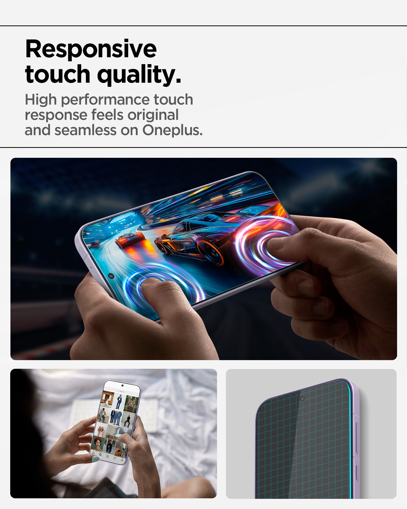 Szkło do etui Spigen Glas.tR AlignMaster S 2-Pack do OnePlus 15